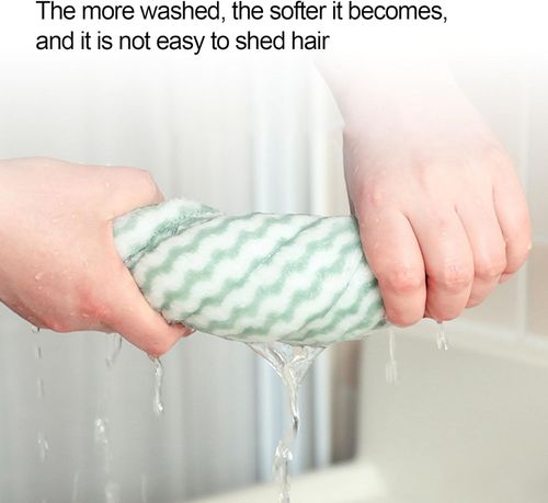 Eco-friendly Cleaning Wipe Microfiber Clea 20pcs Kitchen Cleaning Dish Cloth Superfine Fiber Rag Random Color