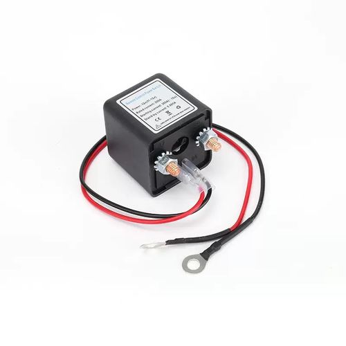 Remote Battery Disconnect Switch Upgraded Kill Switch Wireless Remote Control Anti Theft Prevent Battery Drain Battery Switch Isolator Black Negative Wire At the Bottom (12V120A)