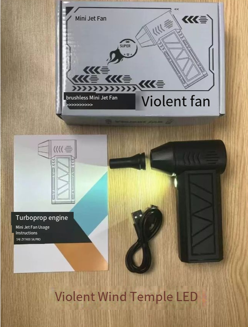 Mini Turbo Jet Fan 110000RPM Aire Eléctrico para Teclado Computadora