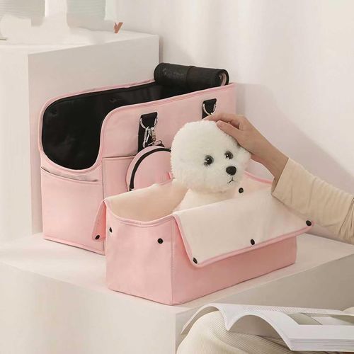 Pet Bag Korean Summer Portable Dog Bag Pink