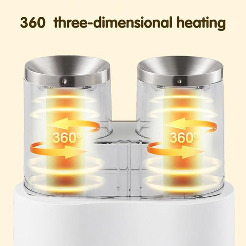 Electric Double-Tube Egg Roll Machine, Electric Egg Roll Machine, Multi-Function Sausage and Egg Roll Machine, Suitable for Family Breakfast
