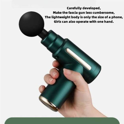 Professional Fascia Gun Fitness Coach Recommended Massage Gun Small Multifunctional Massage Gun Muscle Relaxation Electric Massager Multi functional Fitness Slimming and Back Massage Mini Massage Gun