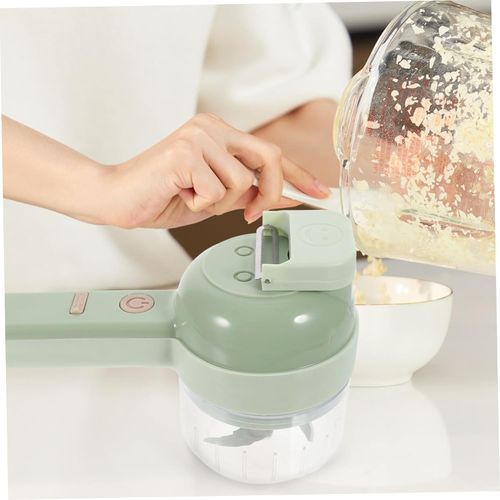1set Vegetable Cutter Garlic Masher Convenient Kitchen Food Slicer for Home Hotel and Supermarket Use and Easy to Clean