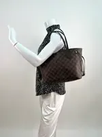 Louis Vuitton Louis Vuitton Damier Ebene Canvas Neverfull PM Ba