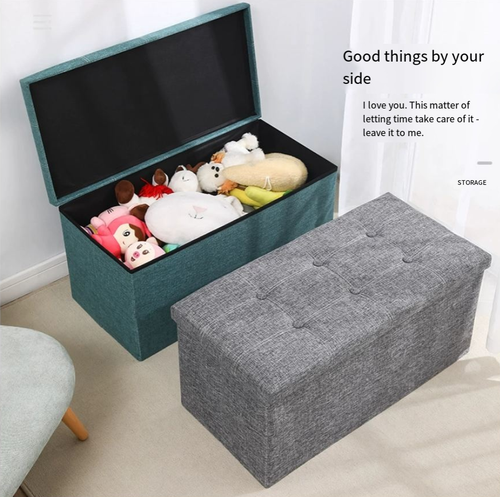 Foldable Storage Cube With Lid  11.75in x 11.75in x 11.75in