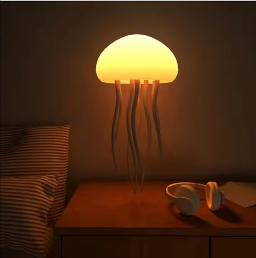 Jelly Fish Night Light LED Automatic Dancing Jellyfish Lamp Voice Control Jellyfish Lights