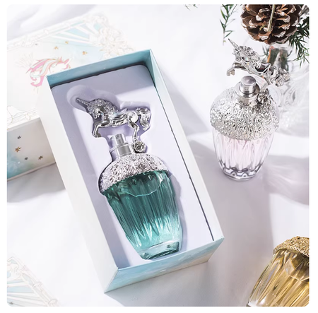 獨角獸香水女士畱香持久淡香藍風鈴花香木質東方調官方旗艦店正品