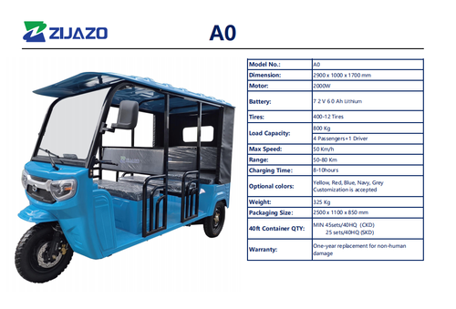 ZIJAZO tricycle（A0）