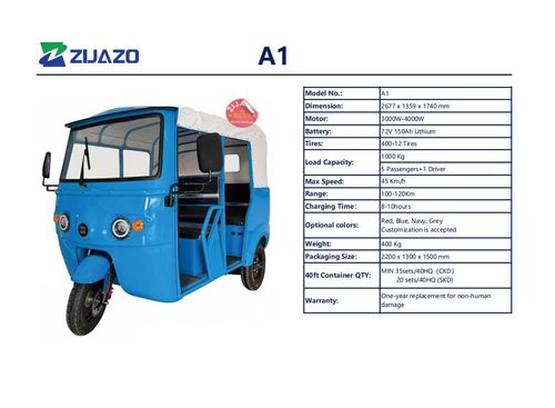 ZIJAZO tricycle（A1）