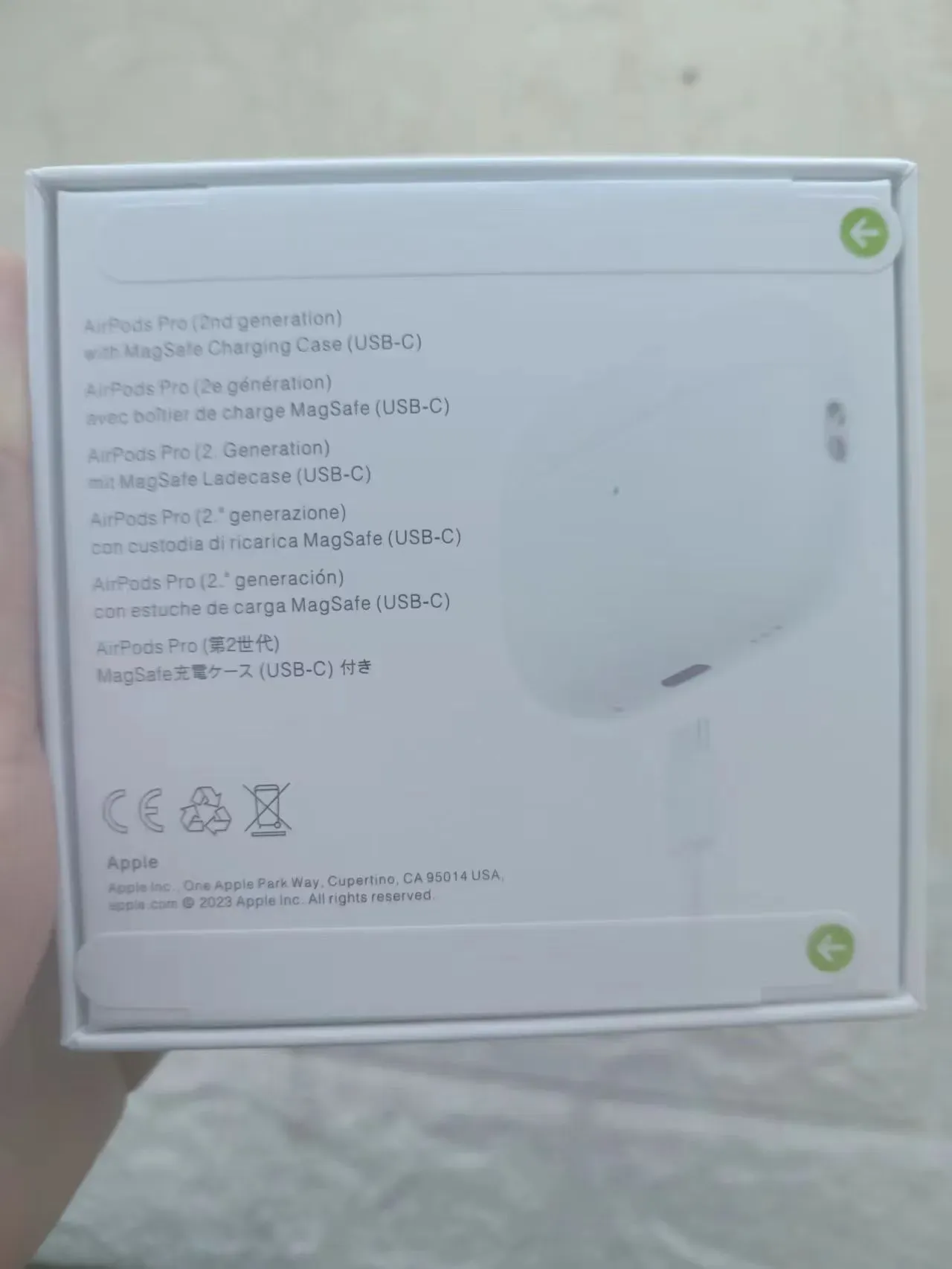 AirPods Pro (2nd generation) - with MagSafe charging case (USB C)