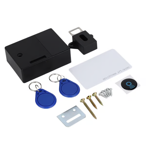 Electronic Cabinet Lock DIY For Wooden Drawer Cabinet