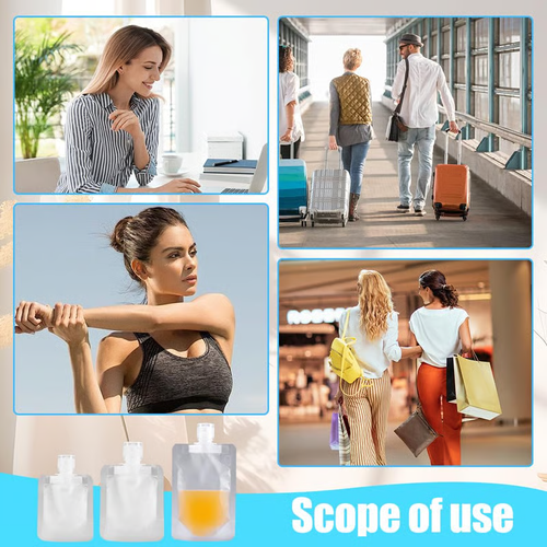 Portable Travel Liquid Pouches（10pc）