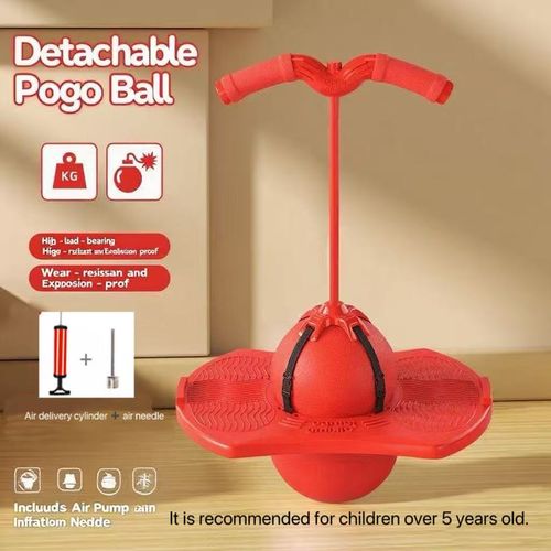 Jumping ball children's bouncy ball adult children balance fitness exercise