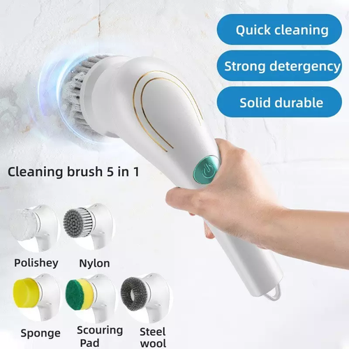 🔥New 5 in 1 Handheld Electric Cleaning Brush