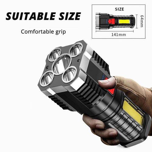 🔥🔥🔥Stream light battery holder portable power waterproof wireless flashlight