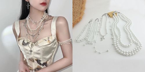 🔥Multi-layer natural pearl necklace