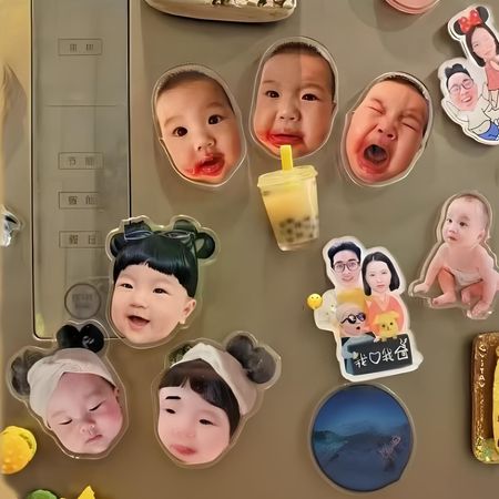 Customized magnetic stickers