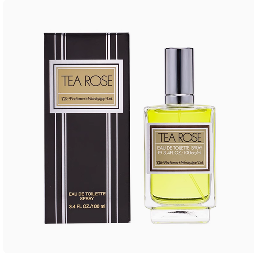 香水工坊 茶玫瑰女士木質白花玫瑰果香淡香水100ml EDT