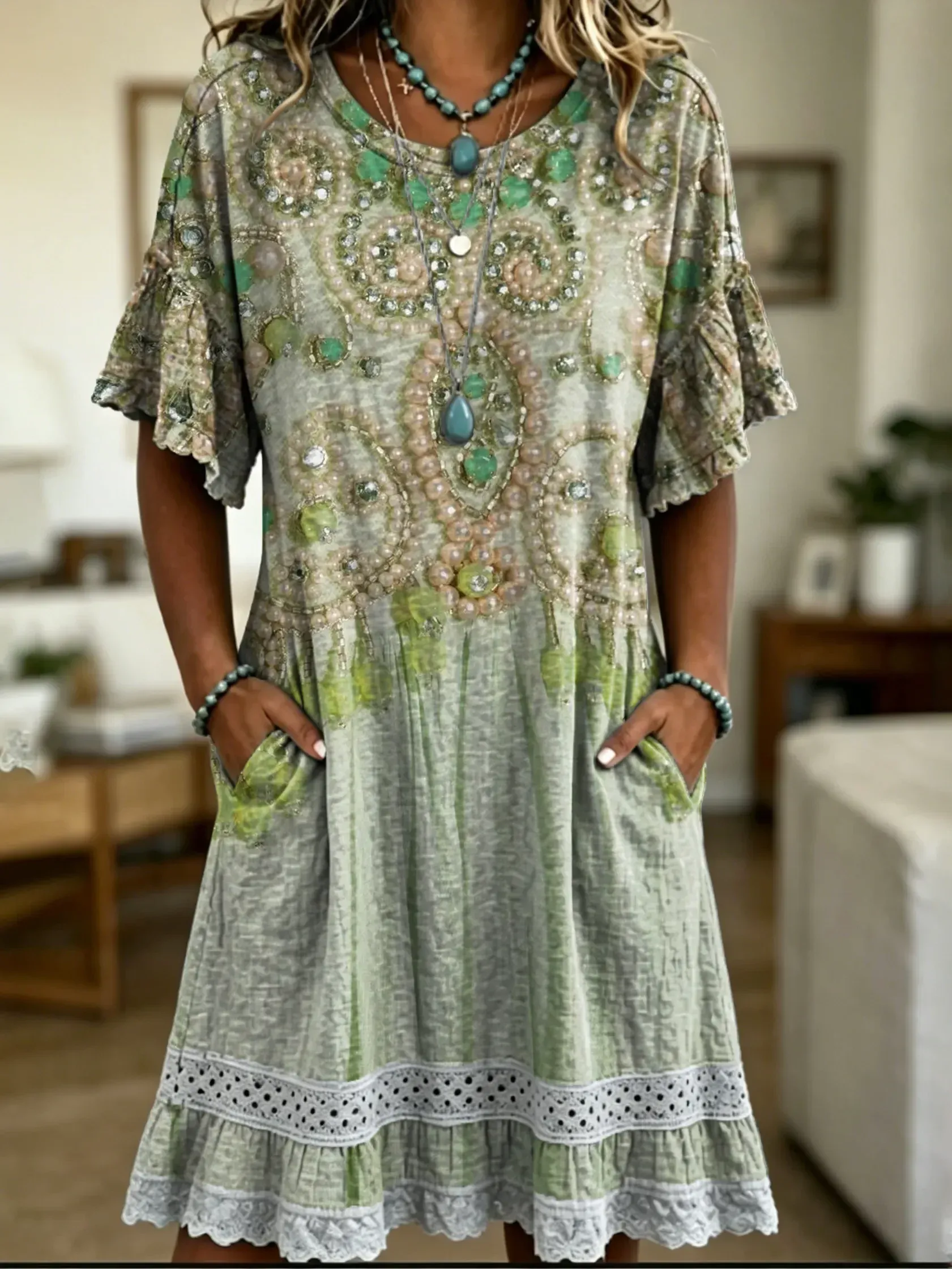 Květinové bavlněné šaty – Nová kolekce 2026 🌸