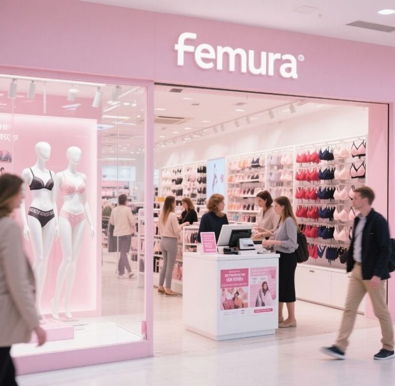 Dámská zimní podprsenka s push-up efektem – teplá, sexy a pohodlná