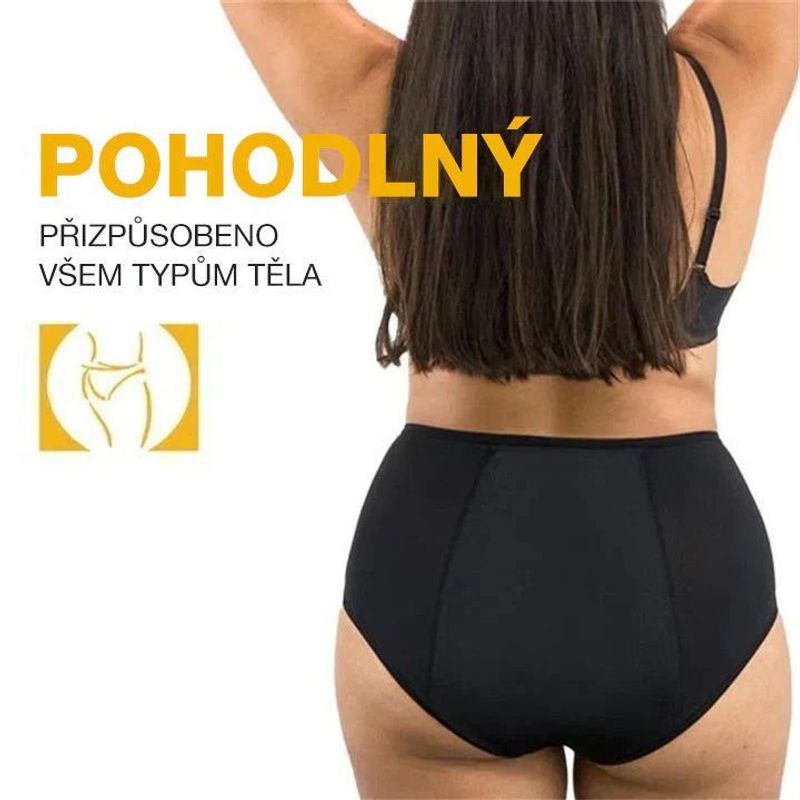 Dámské zimní vysoké kalhotky s ochranou proti úniku – teplé, pohodlné a bezpečné