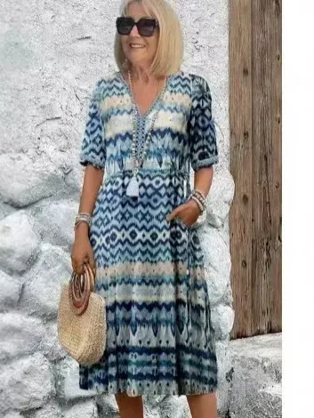 Vintage květinové šaty