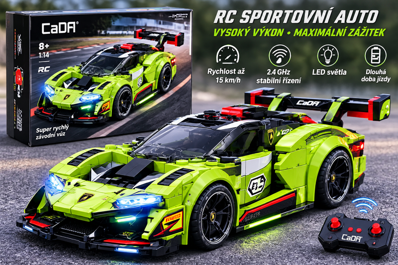 🎁RC Auto pro Děti – Rychlost, Zábava a Vánoční Radost!