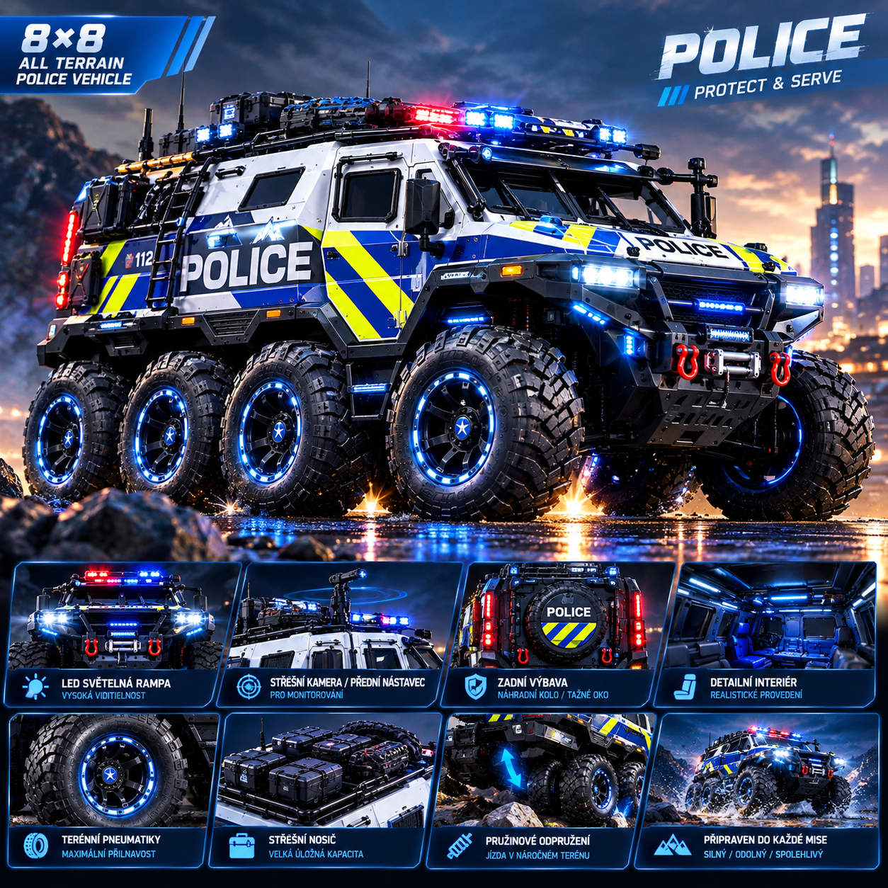 🎁RC Auto pro Děti – Rychlost, Zábava a Vánoční Radost!