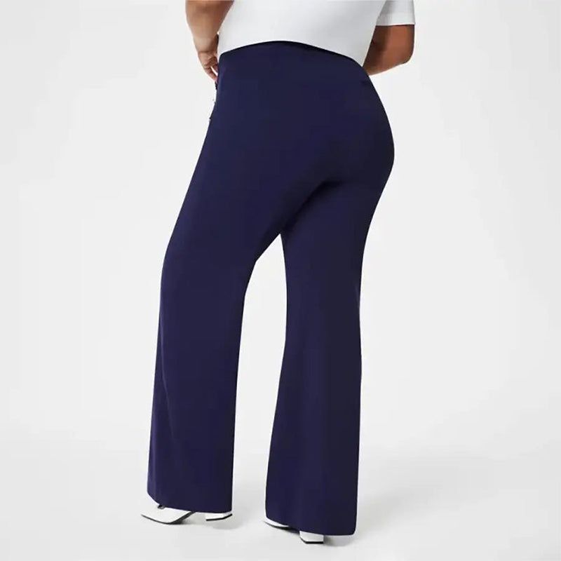 🔥 Dámské kalhoty Plus Size s vysokým nártem a širokými nohavicemi