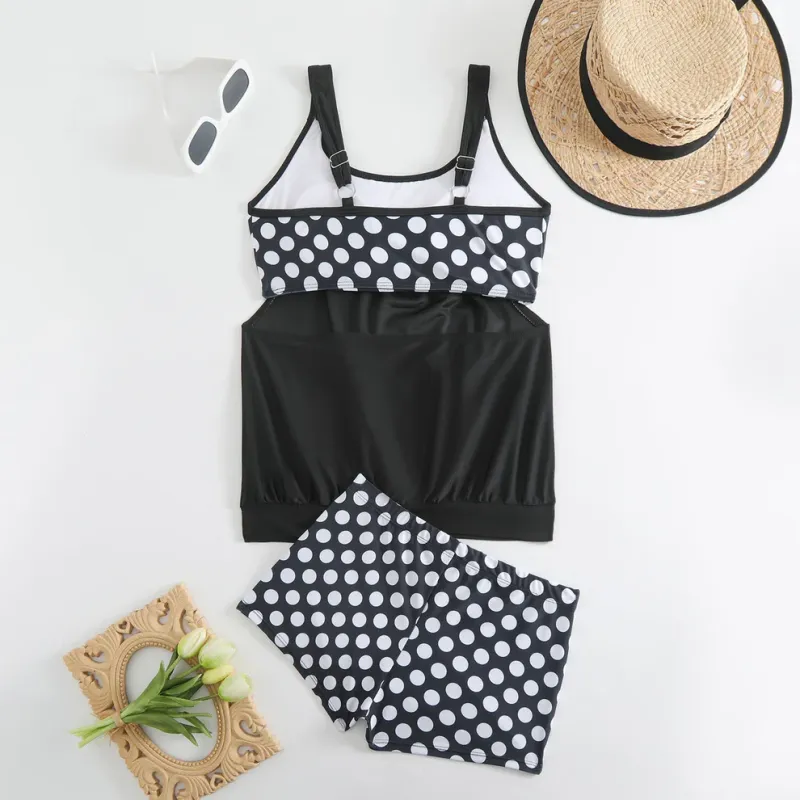 Retro puntíkované plavky – Elegantní styl a pohodlí pro každou postavu