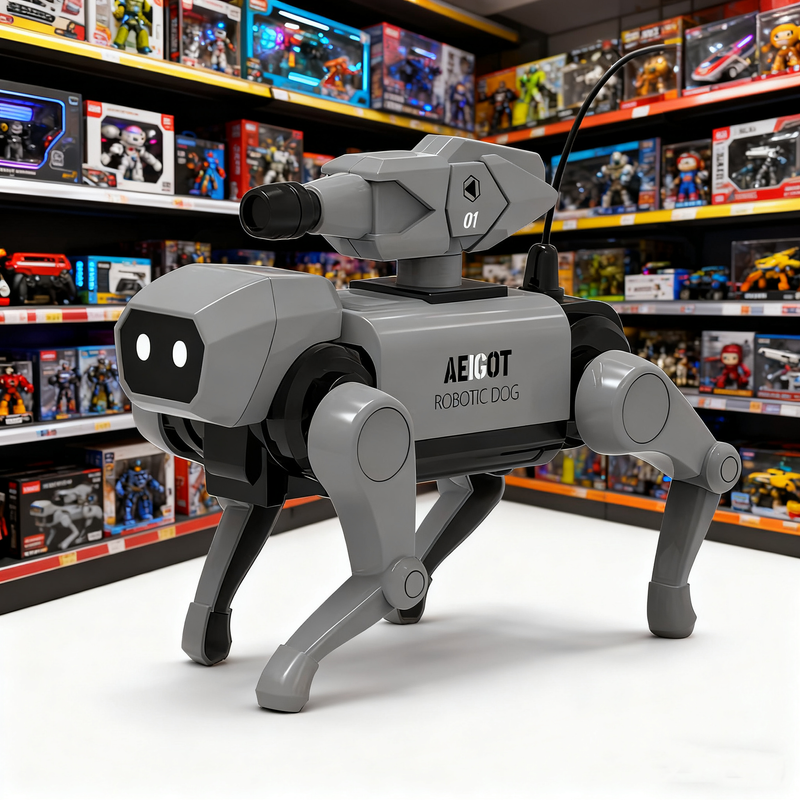 🐶 Interaktivní RC robotický pes – Odnímatelný a vzdělávací kamarád 🎄