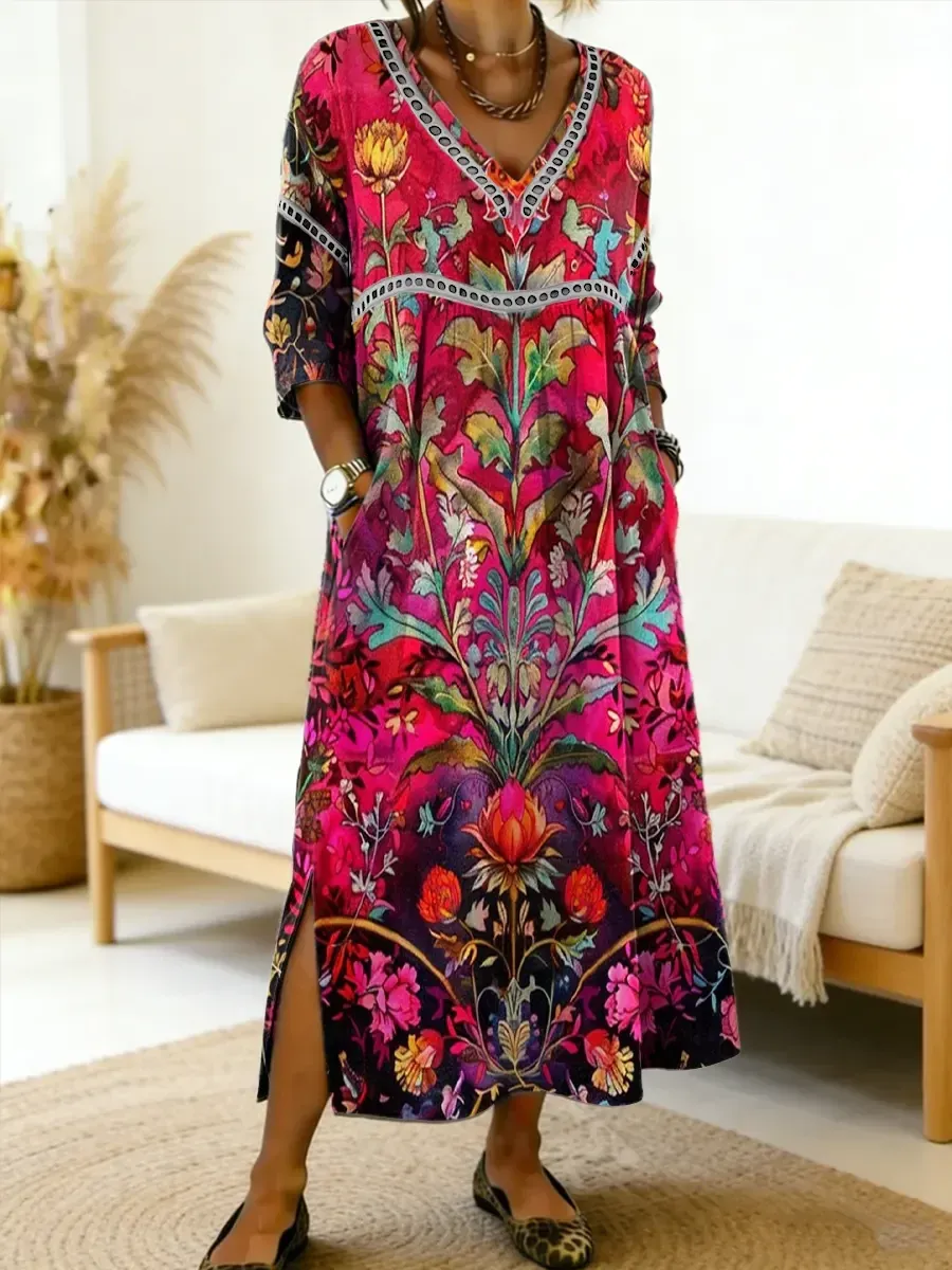 Květinové bavlněné šaty – Nová kolekce 2026 🌸