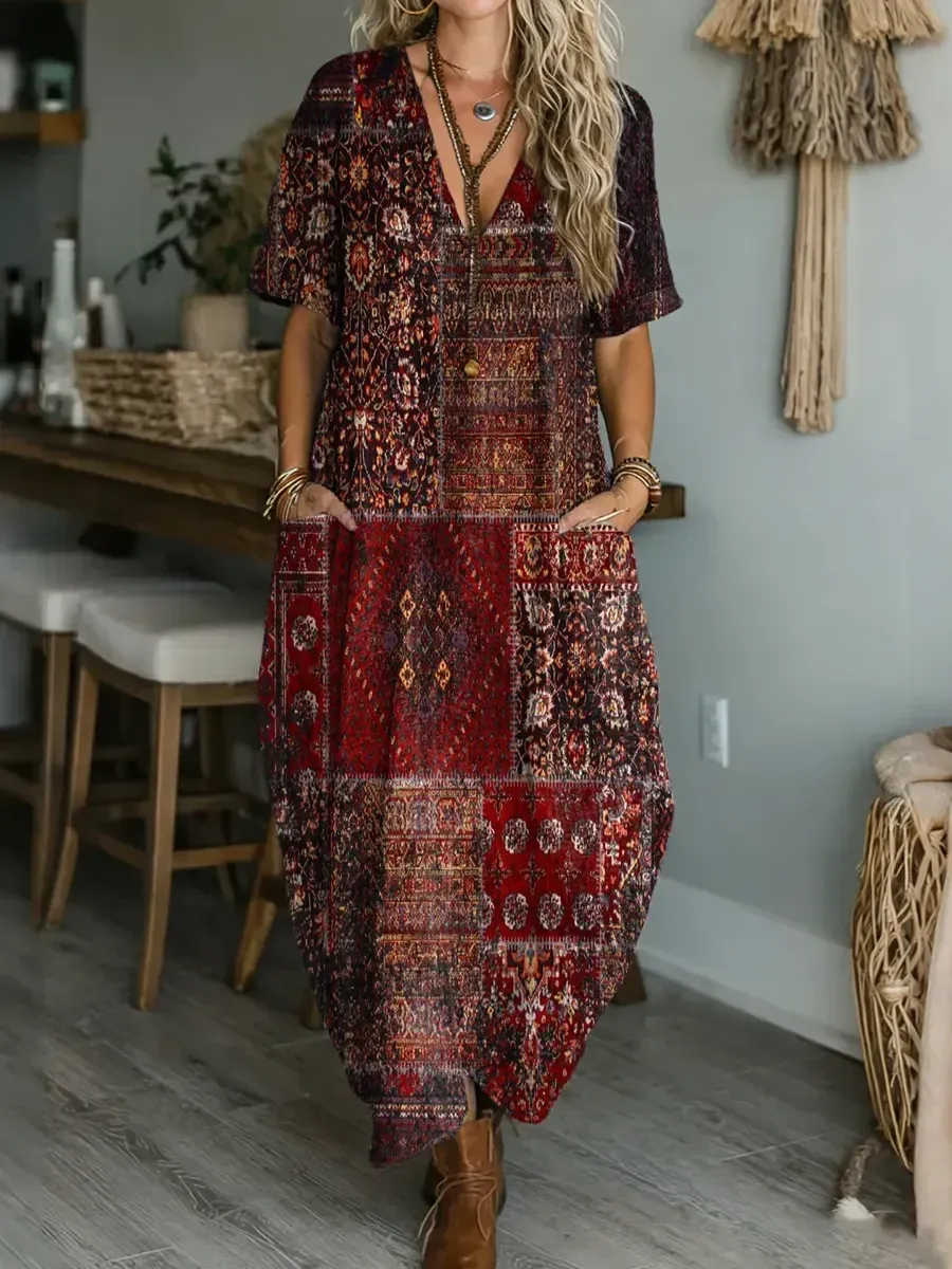 Vintage květinové šaty