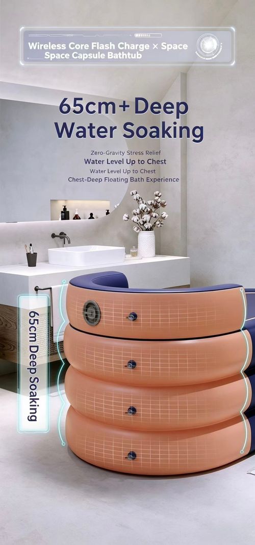 Inflatable bathtub