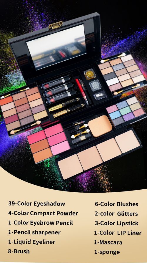 Multi-functional makeup palette