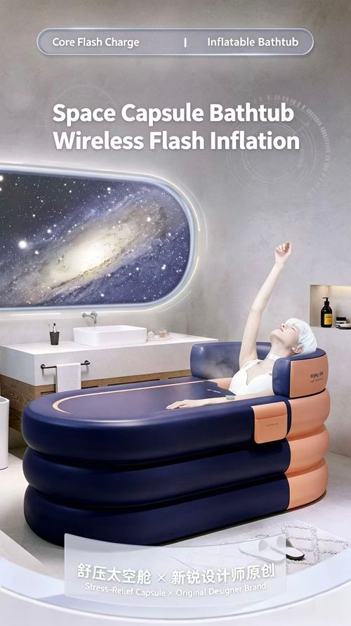 Inflatable bathtub
