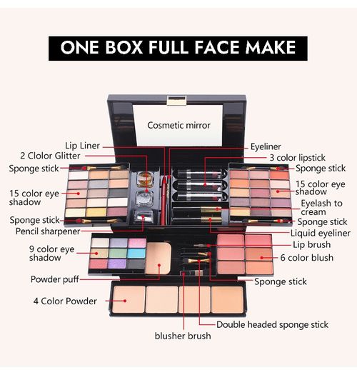 Multi-functional makeup palette