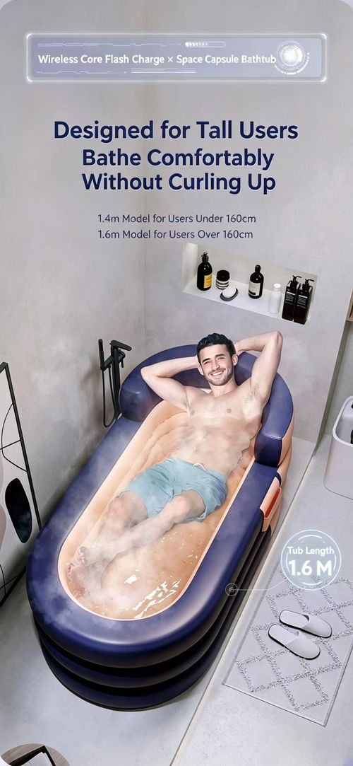 Inflatable bathtub