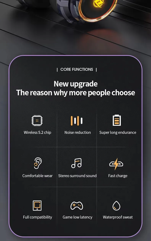 MiaoYin | Chinese Chic Over-Ear Wireless Headphones, Africa Special Edition  8H Ultra-Long Playtime + IPX5 Waterproof | Noise Cancelling Call, NFC One-Tap Pairing, Low-Latency Gaming Mode | Daily & Sports Use, Upgraded Model with Bluetooth 5.3 Stable Transmission