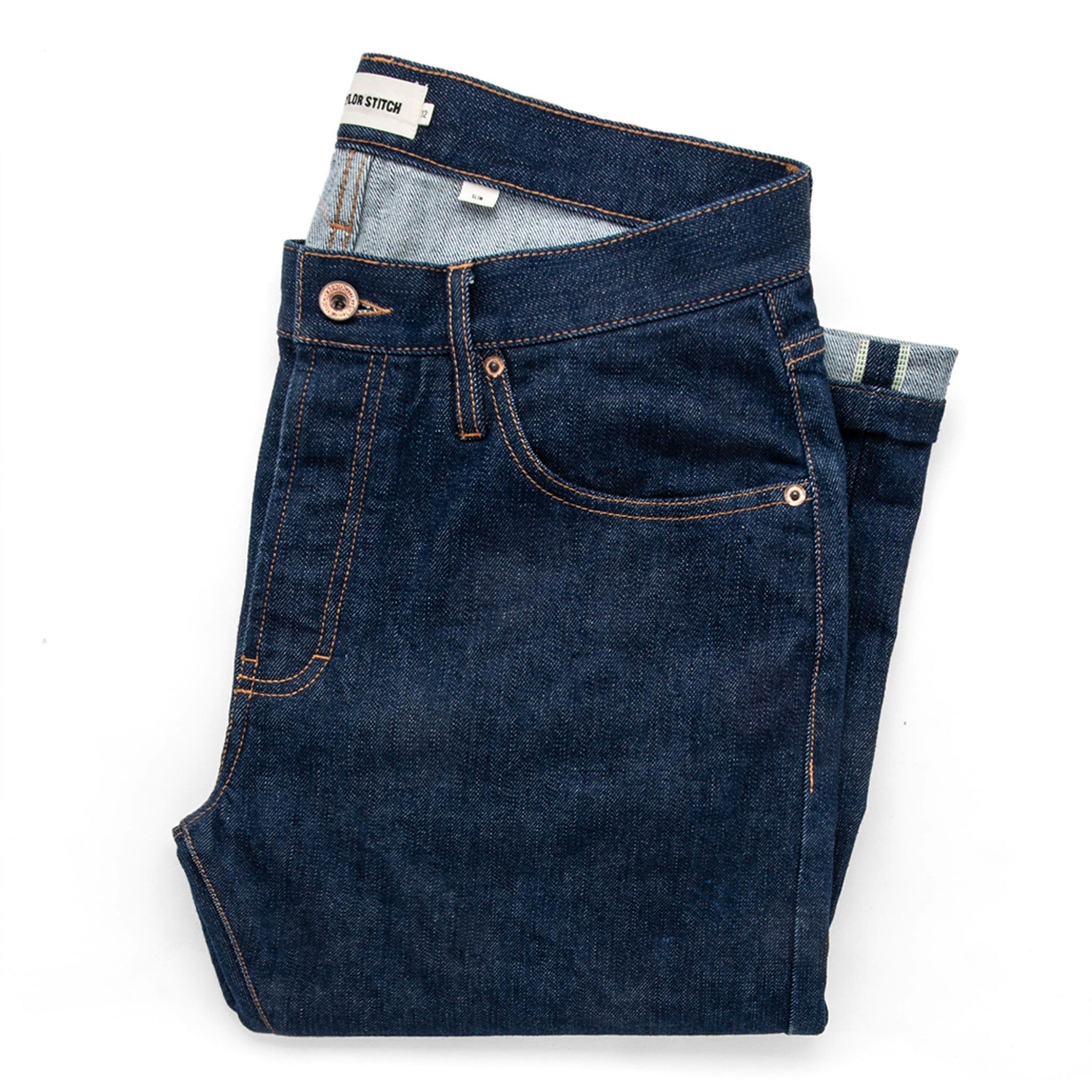 Ncvrv Slim Jean in Organic Stretch Selvage