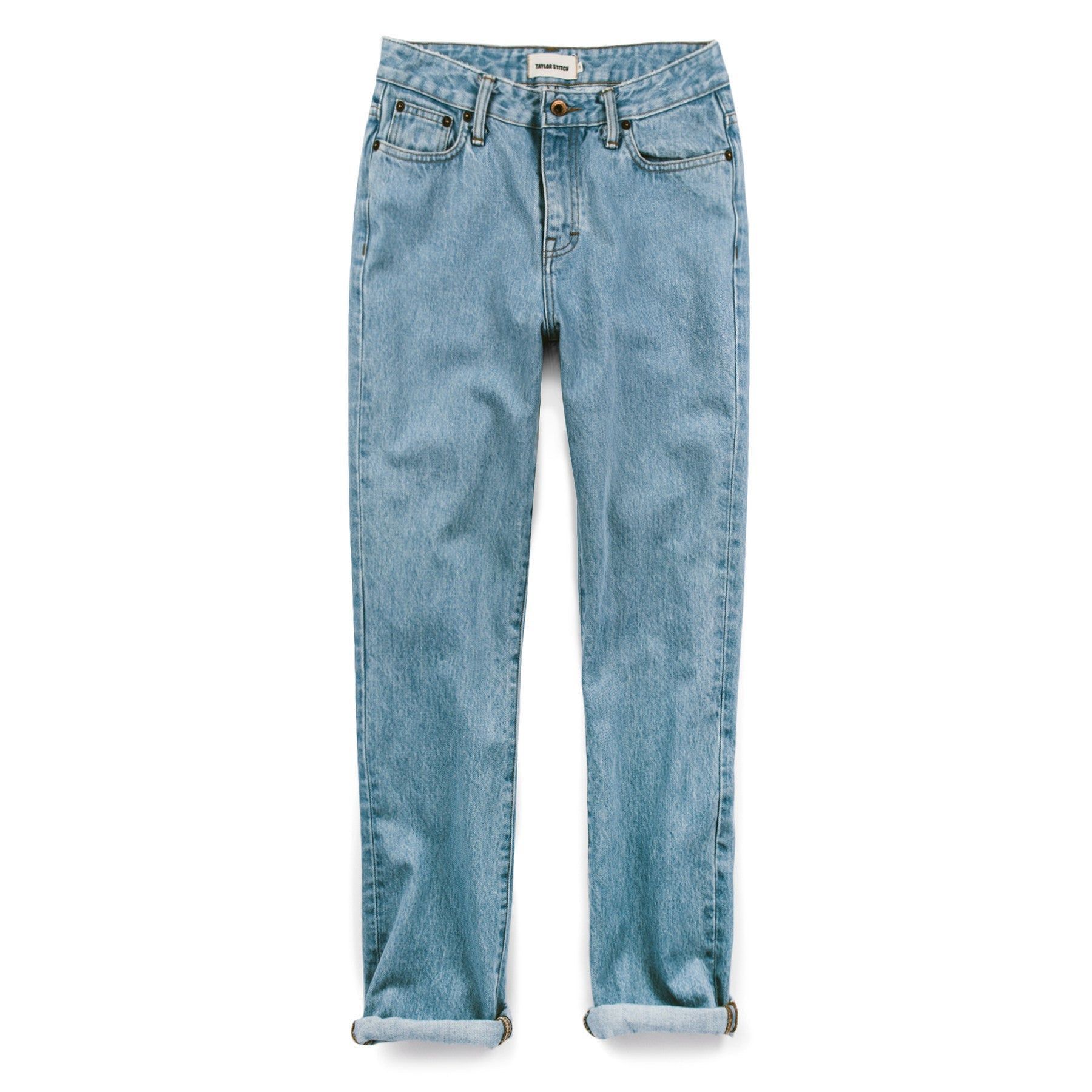 Ncvrv Rosie Jean in Washed Cone Mills Denim