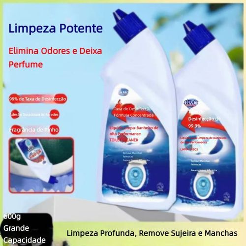 Limpador para sanitário