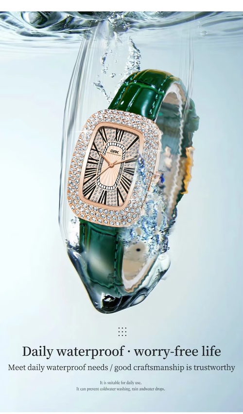 New design luxury fashion creative diamond ladies watch waterproof diamond encrusted elegant quartz shiny women's watch high quality