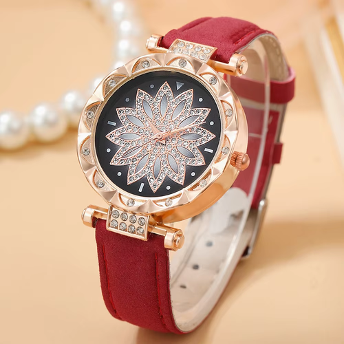 Two-piece watch bracelet new design luxury diamond ladies fashion creative shinv quartz watch jewelry noble temperament