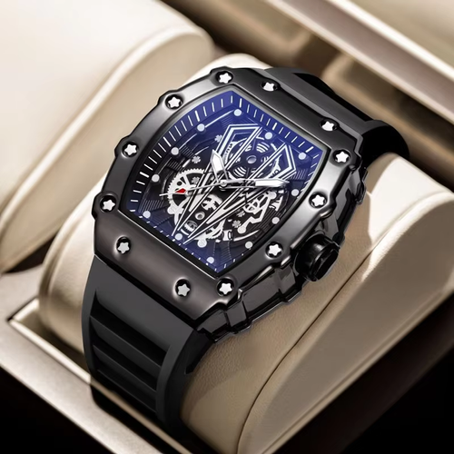 Cool and stylish men's watch, Richard's signature model, waterproof and wear-resistant, embodying high-end status.