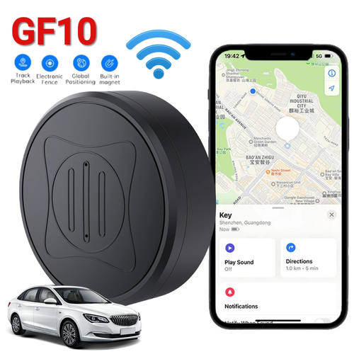 Smart Global Positioning System Tracker Portable Mini Anti-lock Braking System Material Car Pet Real-time Anti-loss Locator