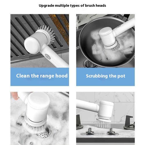 Multifunctional Electric Cleaning Brush Kitchen Bathroom Brush Dish Brush Pot Brush Bathroom Brush Slipper