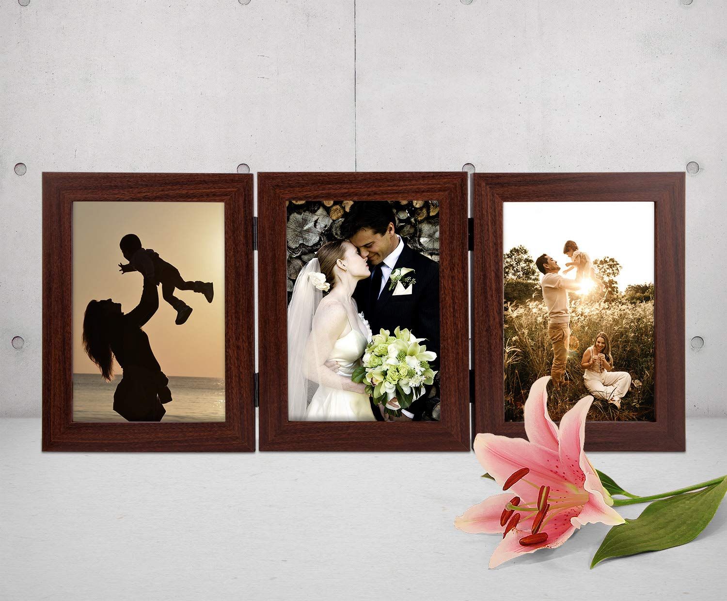 Multi-link photo frame