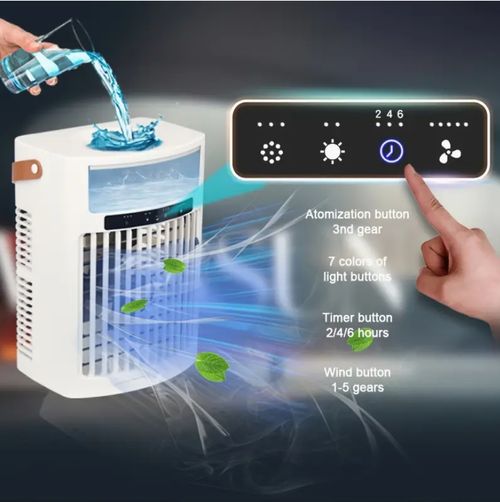 Versatile 4-in-1 Portable Air Conditioner & Humidifier