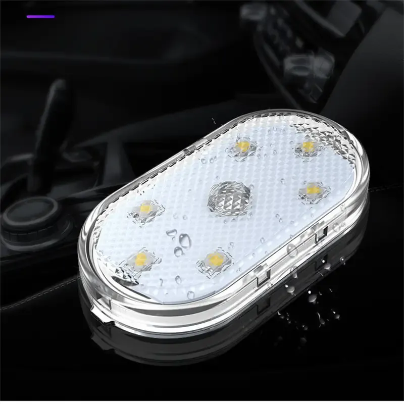 Brighten Up Your Car's Interior with This Handy Touch-Activated Ceiling Lamp!